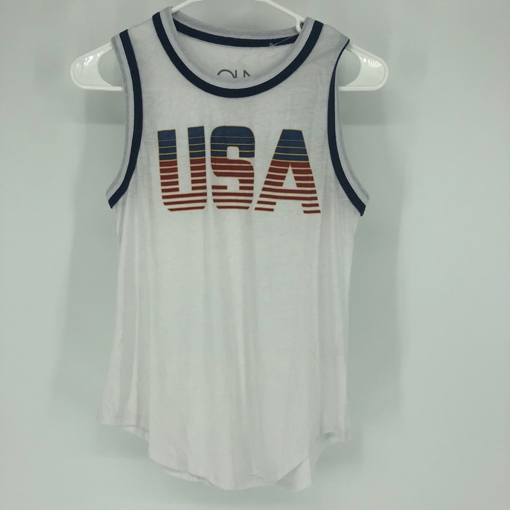 Chaser Women’s USA Vintage Jersey Tank Top NEW - Picture 3 of 8